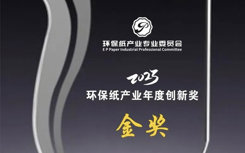 系列报道｜辉煌环保荣获2023环保纸产业年度创新奖——金奖