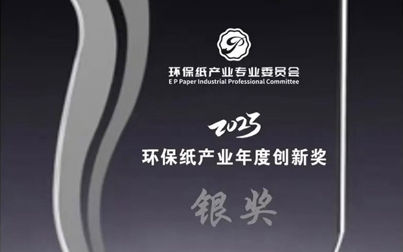 系列报道｜辉煌环保荣获2023环保纸产业年度创新奖——银奖